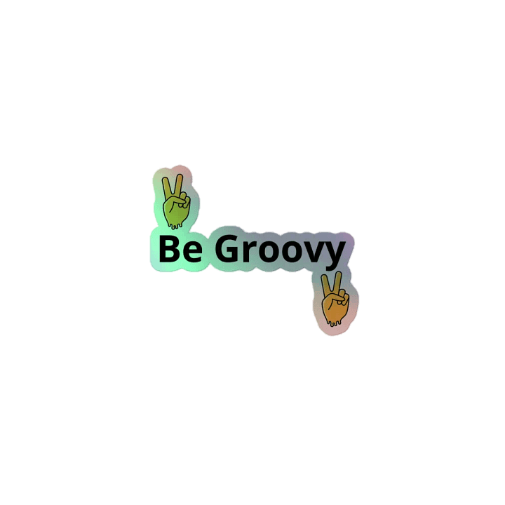Be Groovy Sticker product image (1)