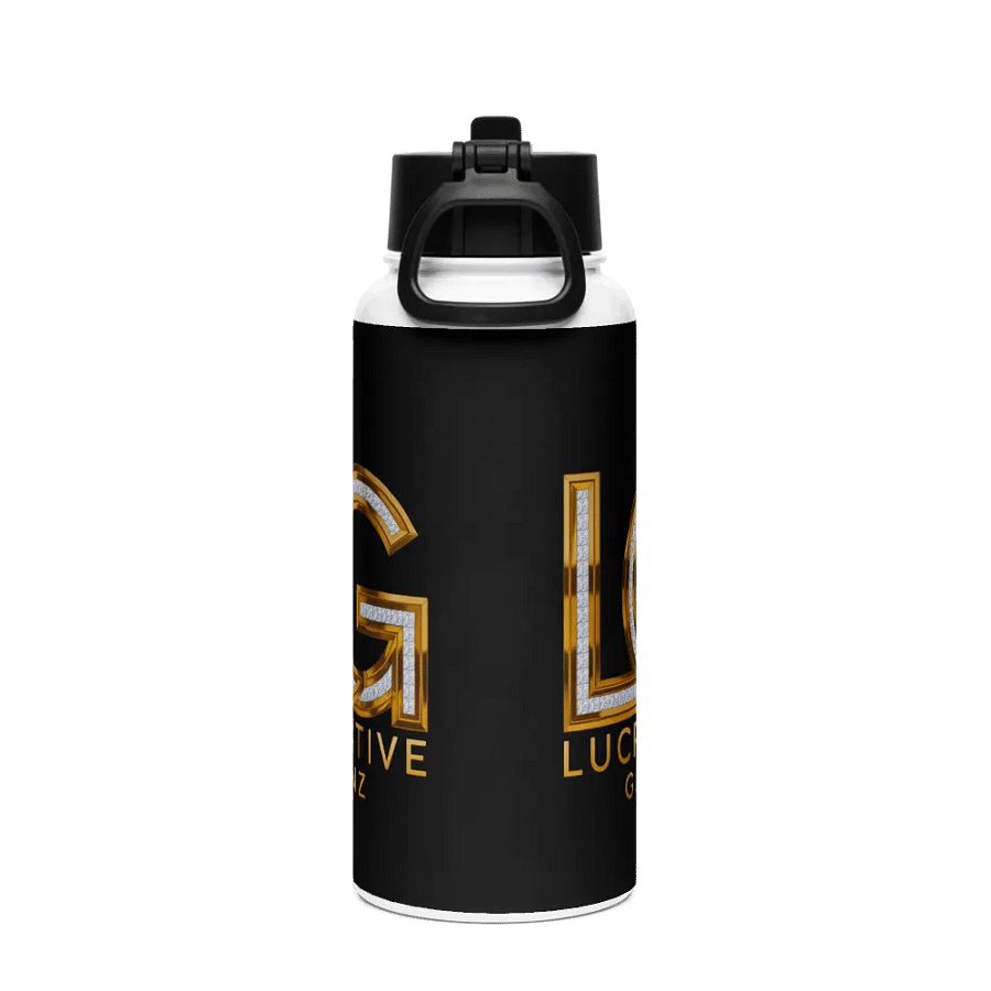 Lucrative Gold Diamonds 32oz Steel Tumbler product image (3)