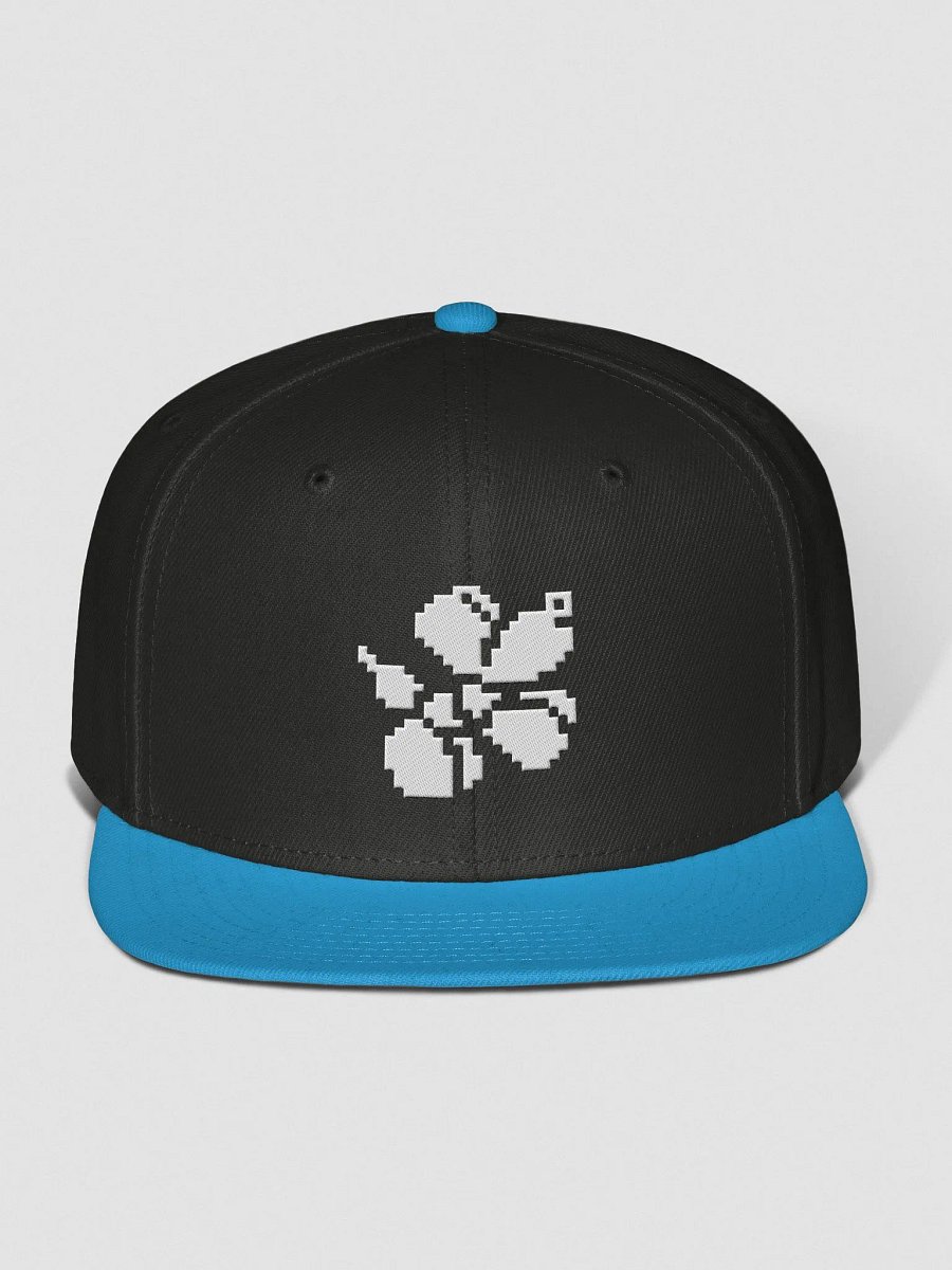 Pixie Dog Snapback (white on dark) product image (8)