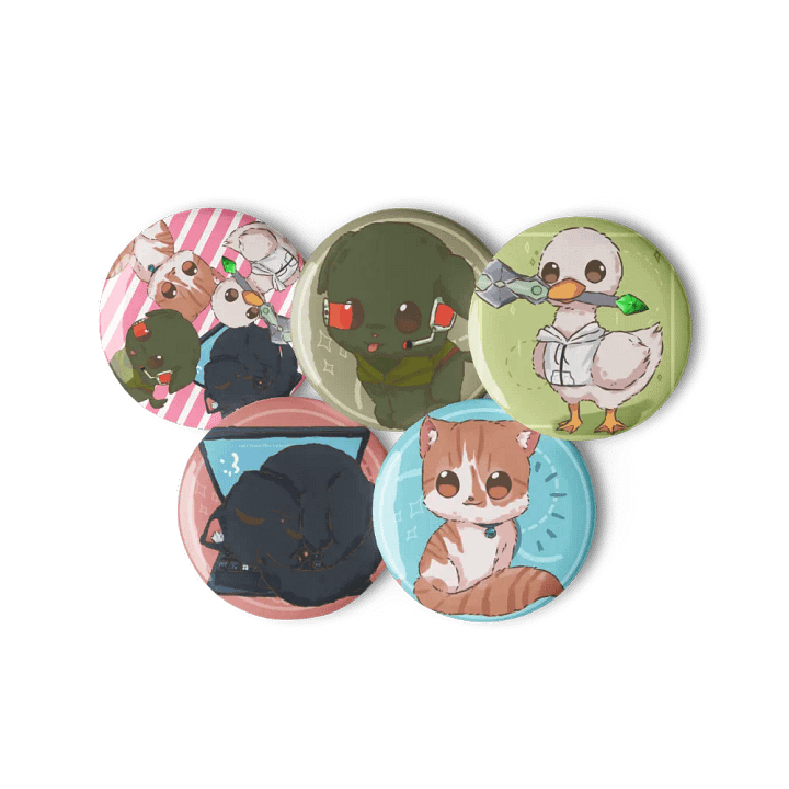 Homies animal pin set product image (2)