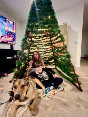 𝗪𝗲 𝗕𝘂𝗶𝗹𝘁 𝗮 𝗚𝗜𝗔𝗡𝗧 𝗖𝗵𝗿𝗶𝘀𝘁𝗺𝗮𝘀 𝗧𝗿𝗲𝗲 𝗙𝗼𝗿𝘁 🎄 Fast-motion family DIY building a tree-teepee with garland, lights, kids dancing, and a dog. Quick clip of our family building a #treepee -- a pyramid-style tree/teepee wrapped in garland and lights -- captured in fast motion. Watch us string the lights, bundle garland around the frame, and sneak-peek silly moments: my daughter dancing, my son hiding inside, and our dog popping in for sniff-checks. We used this 250 foot pack that includes decorations https://amzn.to/3WQ7DMr but not the lights.  This is a simple, budget-friendly holiday DIY: we used extra garland and string lights to make a cozy fort-like tree that doubles as decor and a kid-play nook. Great for family holiday content, short-form platforms, and anyone who wants an easy, photogenic seasonal project.  What you’ll see: fast-motion setup clips, closeups of garland + lights being wrapped, candid kid dances and goofy sibling moments, and a tiny dog cameo — all paced for Shorts/TikTok viewers. 𝗖𝗼𝗻𝗻𝗲𝗰𝘁 🌟 http://LetsGoDoItAll.com/ 🎒 https://Shop.LetsGoDoItAll.com/ 🫶 https://ko-fi.com/LetsGoDoItAll/ 🗞️ https://LetsGoDoItAll.kit.com/subscribe TikTok https://tiktok.com/@LetsGoDoItAll Instagram https://instagram.com/LetsGoDoItAll 𝕏 https://x.com/LetsGoDoItAll LinkedIn https://linkedin.com/company/LetsGoDoItAll Discord https://discord.gg/YK59Ju7BgX Write us 📧 Hello@LetsGoDoItAll.com 𝗣𝗼𝗱𝗰𝗮𝘀𝘁𝘀  https://podcasts.apple.com/us/podcast/lets-go-do-it-all/id1772766902/ Spotify https://podcasters.spotify.com/pod/show/lets-go-do-it-all/ YT https://youtube.com/playlist?list=PLf-lqd39AwitSK2MLg6v35mafM_hnKDuB SoundCloud https://soundcloud.com/lets-go-do-it-all/ Mixcloud https://mixcloud.com/LetsGoDoItAll/ crafts garland lights kids holiday homedecor fun pets christmastree familyfun #Kids #DIY #Christmas #Family #Holiday