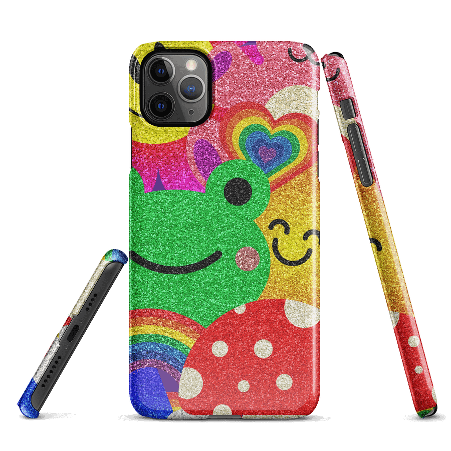 Whimsical Glitter Snap Case for iPhone® product image (3)