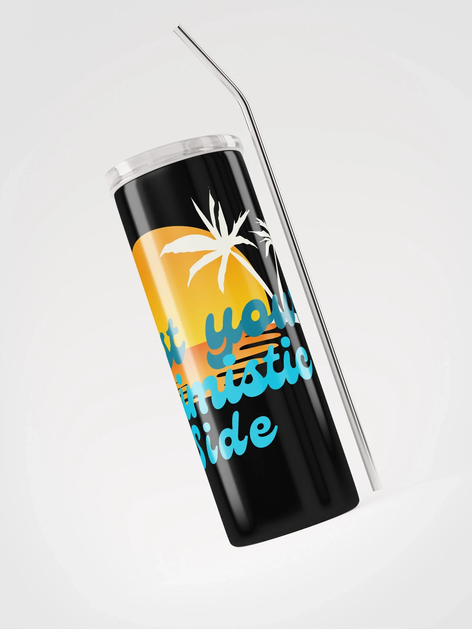 Optimistic Sunset Stainless Steel Tumbler product image (3)
