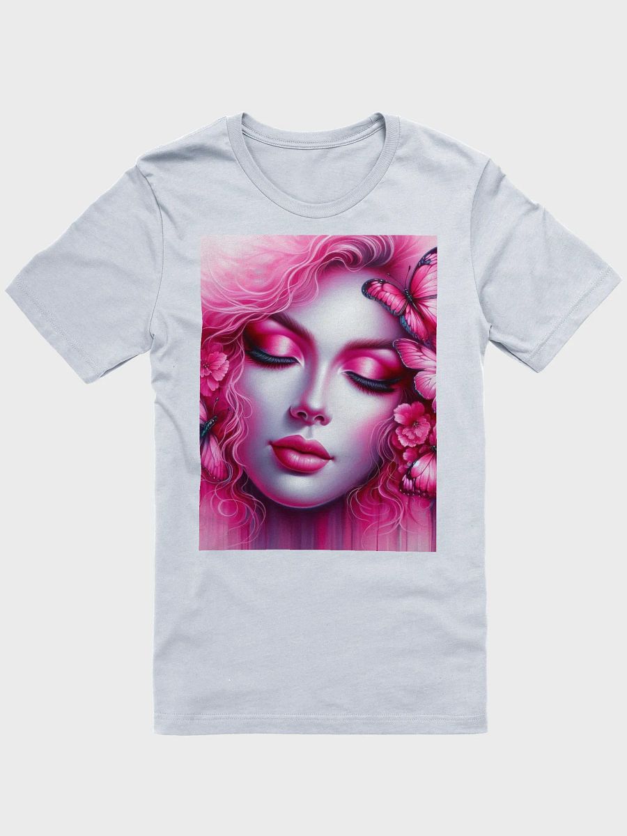 Pink Woman and Butterflies T-shirt product image (1)
