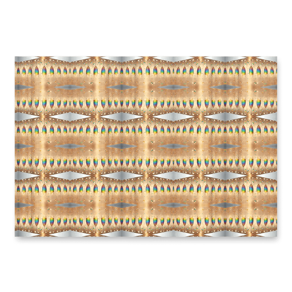 Rainbow Celebration Toast Wall Wrapping Paper Set product image (2)