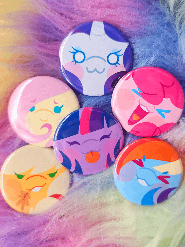 Pony Friend Pins | Button Set product image (1)