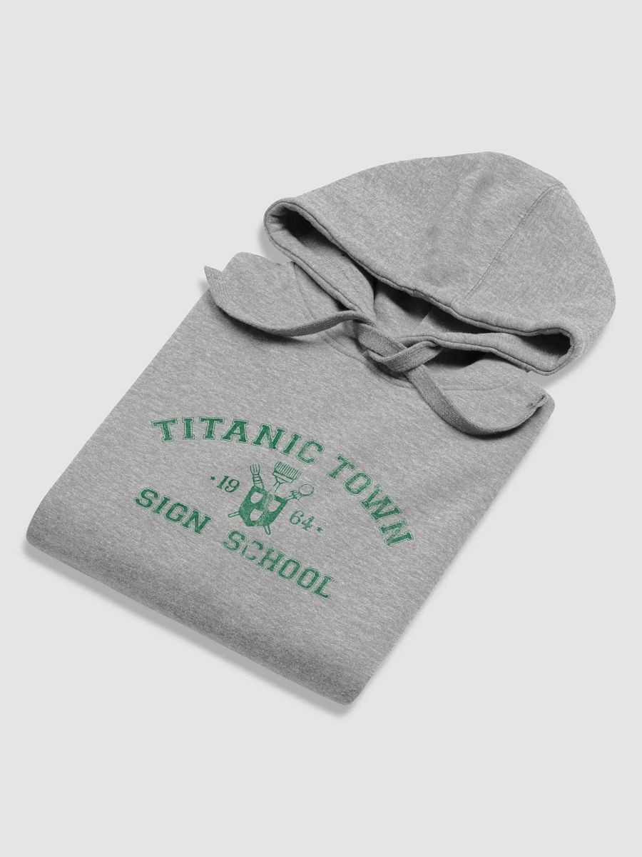 Hoodie - Campus - Green Lettering product image (6)