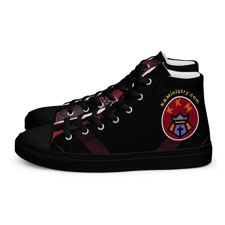 KKMinistry Black & Purple High Tops product image (1)