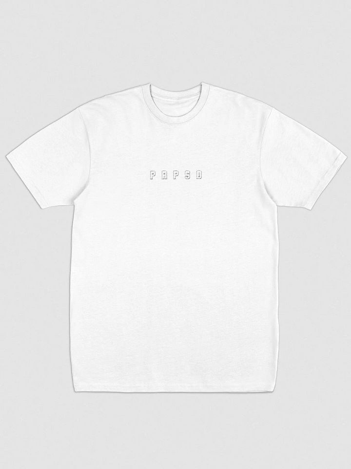 Heavyweight PRPSD Emb Tee White product image (1)