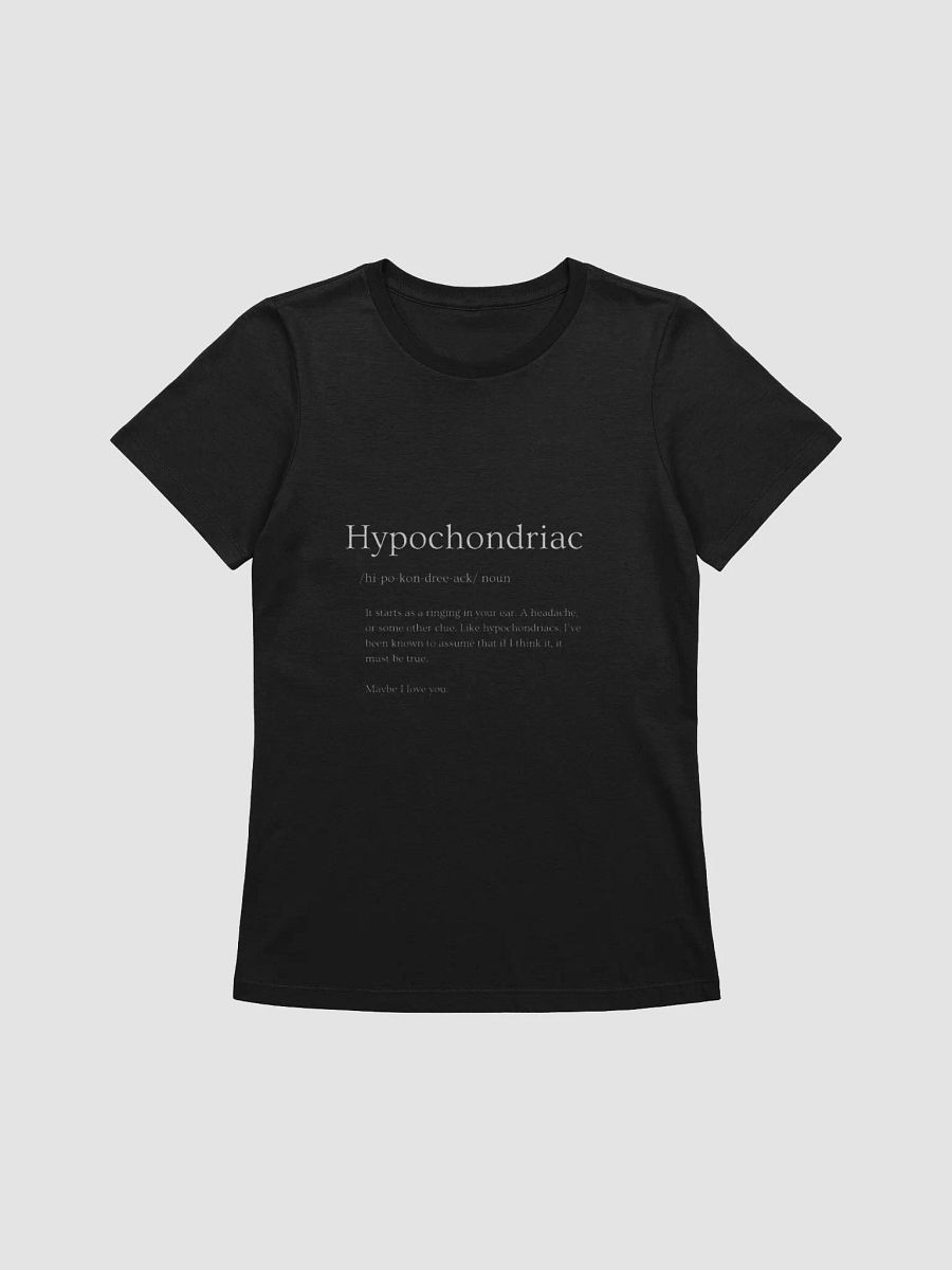Hypochondriac - Light Text Women's product image (3)