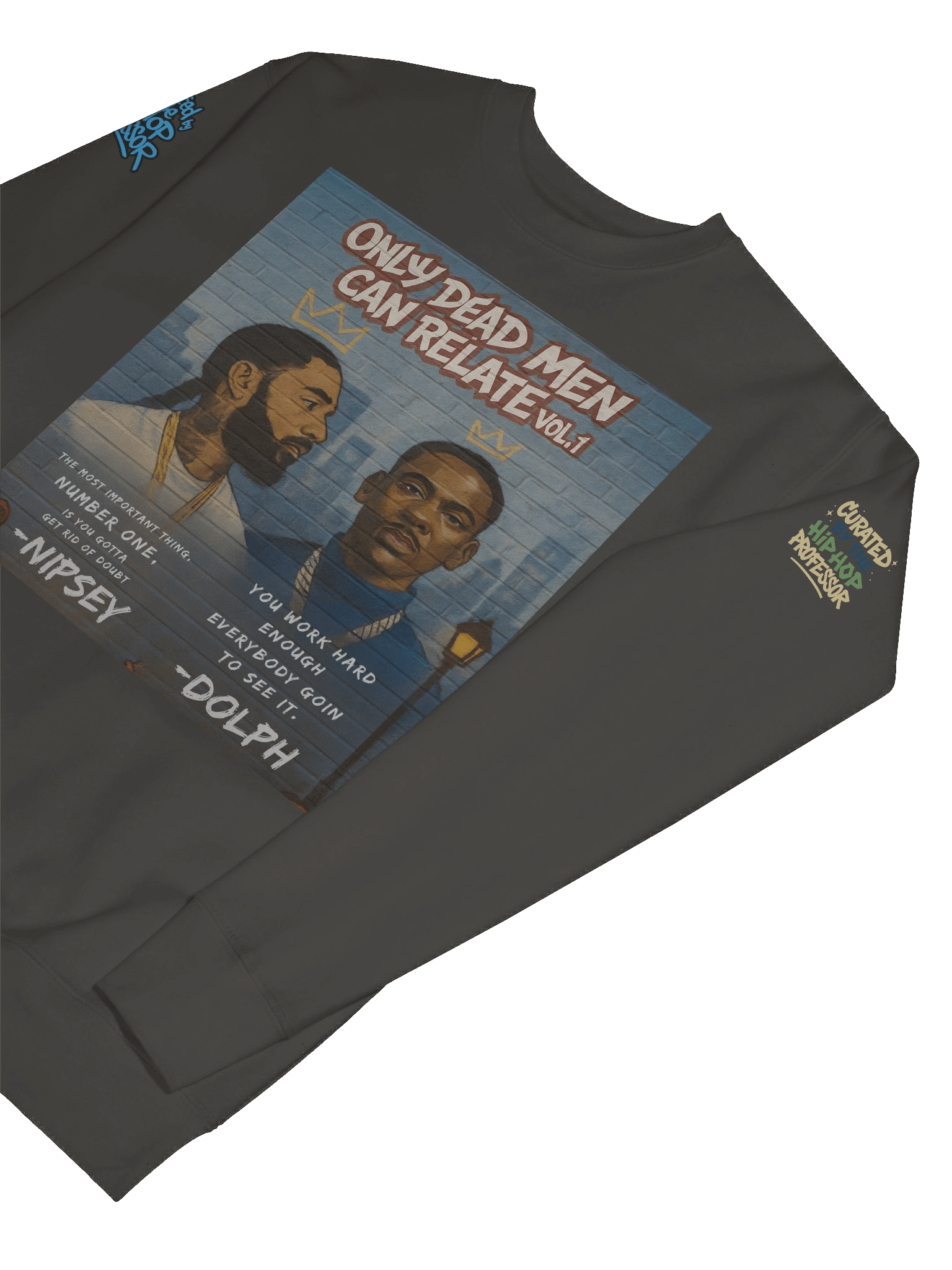 The Hip Hop Professor mixtape mural Sweatshirt product image (45)