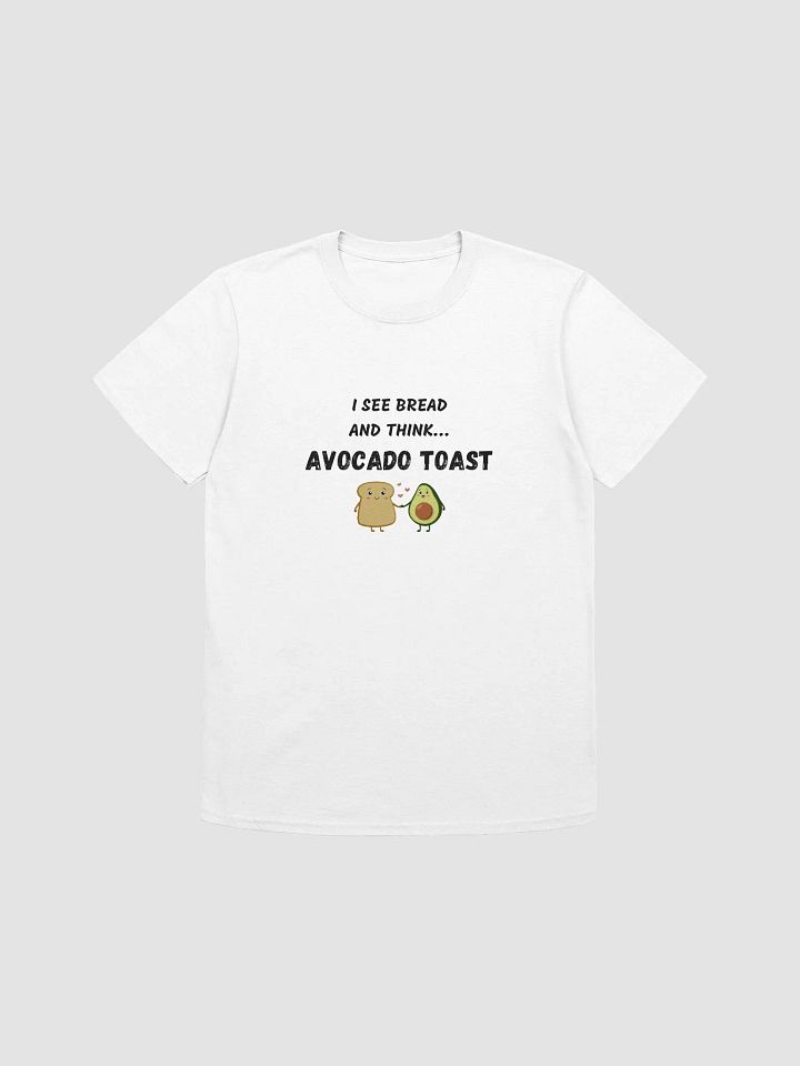 Avocado Toast Unisex Lightweight Soft Cotton T-Shirt product image (1)