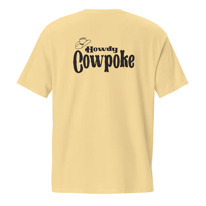 Howdy Cowpoke Pocket Tee product image (2)