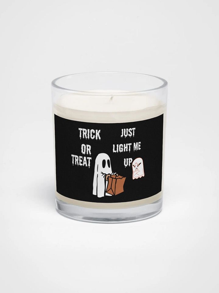 Spooky Trick Or Treat Ghost Soy Wax Candle product image (1)