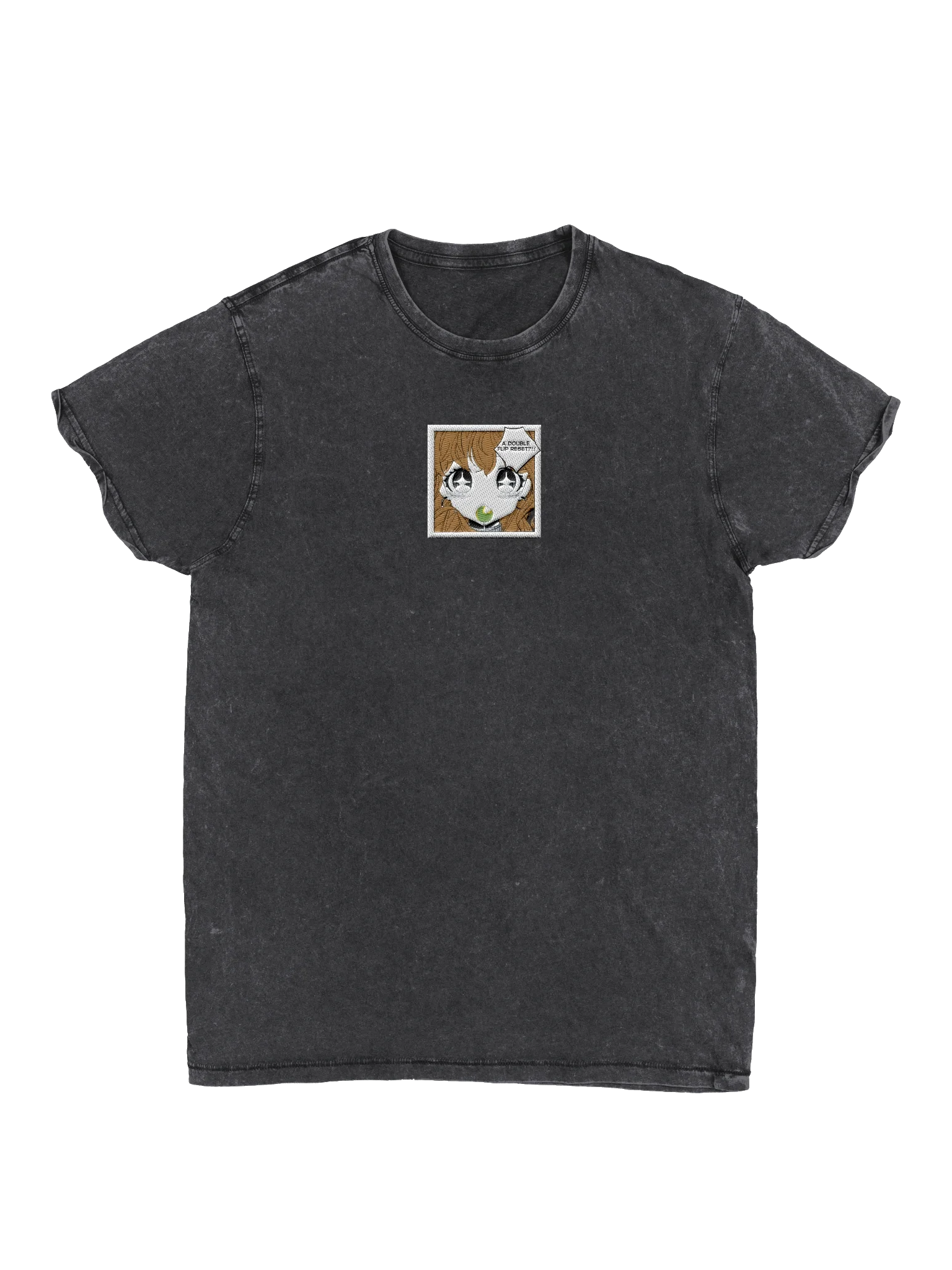 Double flip embroidered tee product image (3)