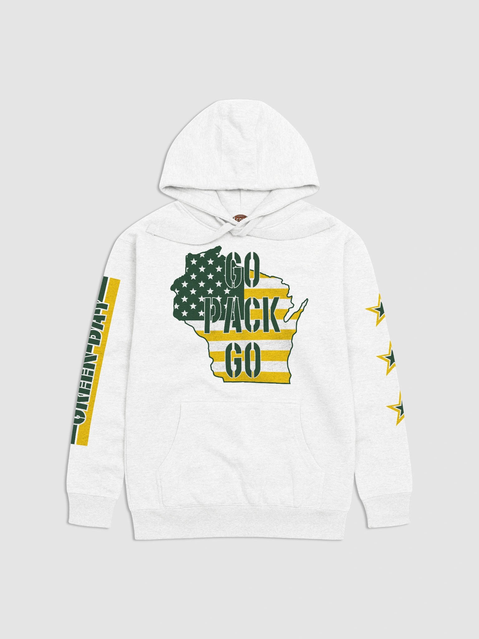 Green Bay Stars and Stripes Hoodie product image (1)