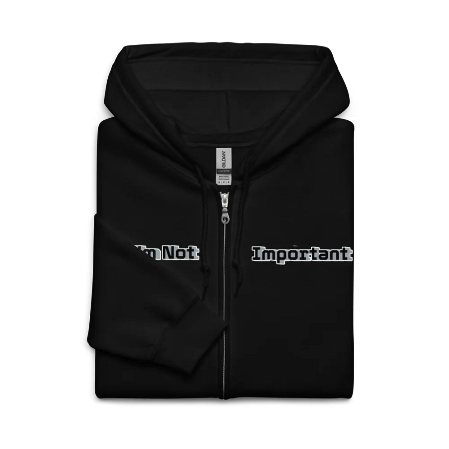 Unisex Heavy Blend Zip Hoodie - Mr I'm Not Important product image (3)