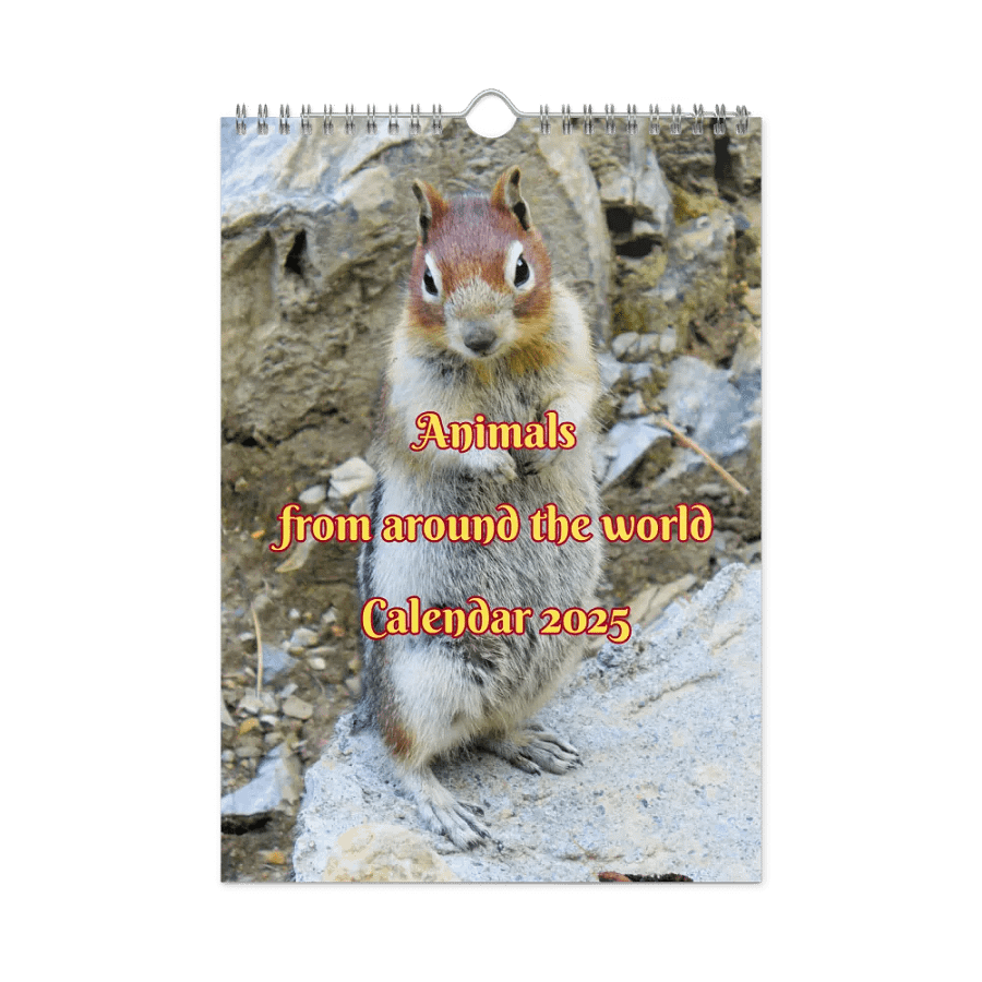 Calendar 2025 - Animals from around the world product image (1)