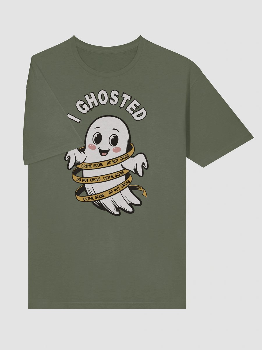 Cute Kawaii Ghost Halloween T-Shirt for True Crime Lovers product image (6)