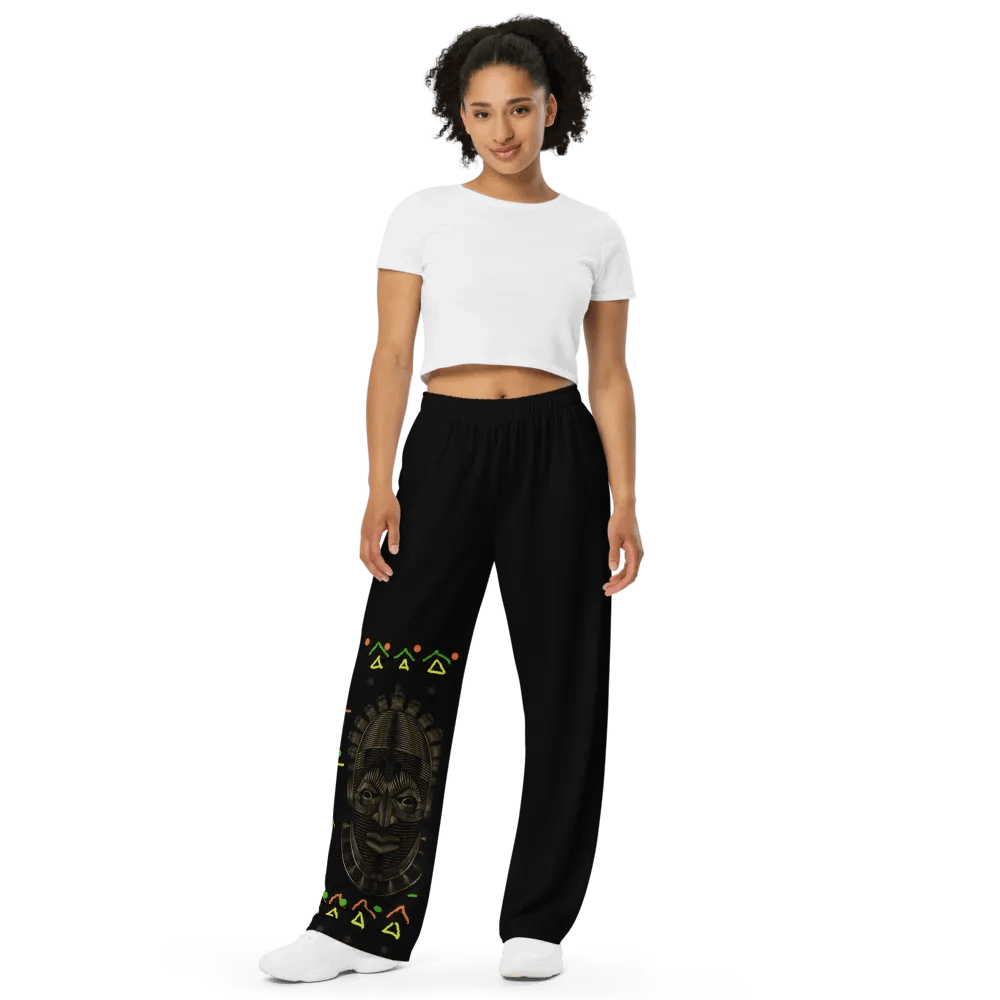 Afrocentric Visions All-Over Print Pants product image (9)
