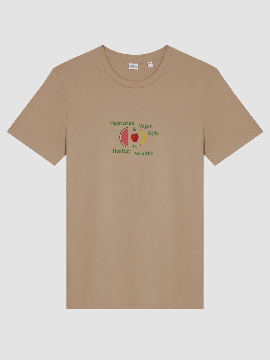 Healthy Wealthy Vegetarian & Vegan Tee product image (5)