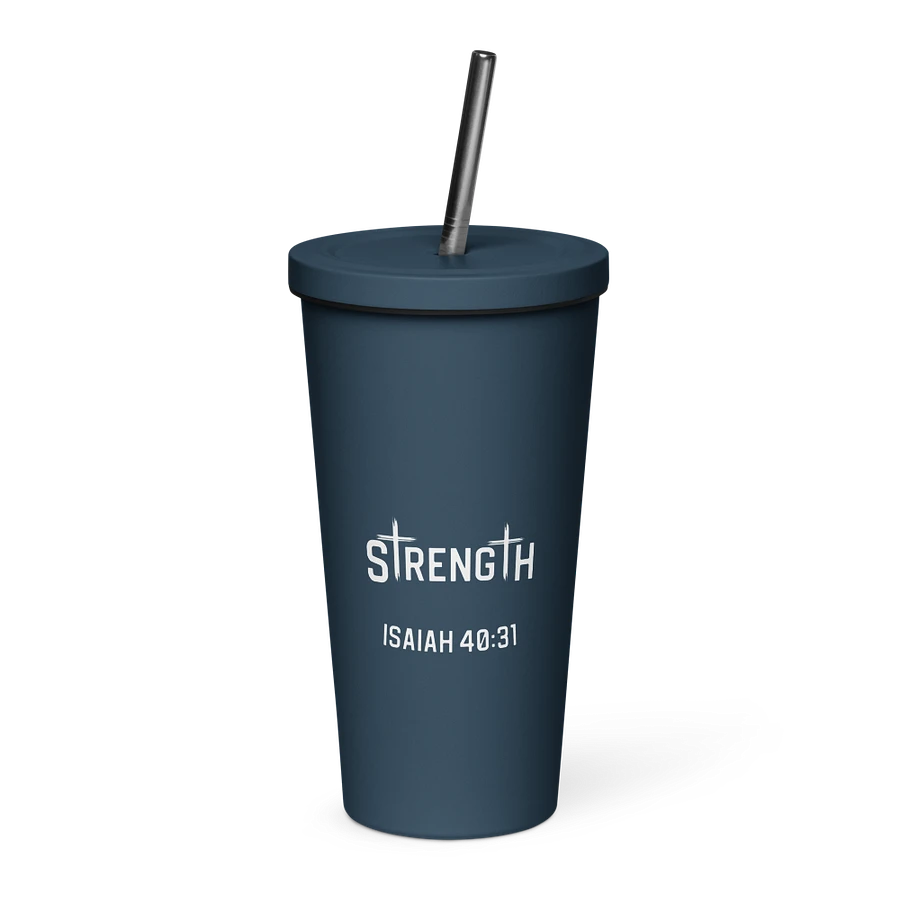 Strength 20 oz. Insolated Cup: Navy product image (1)