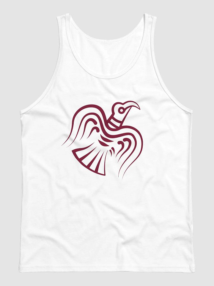 Burgundy Viking Raven Men's Tank Top product image (2)