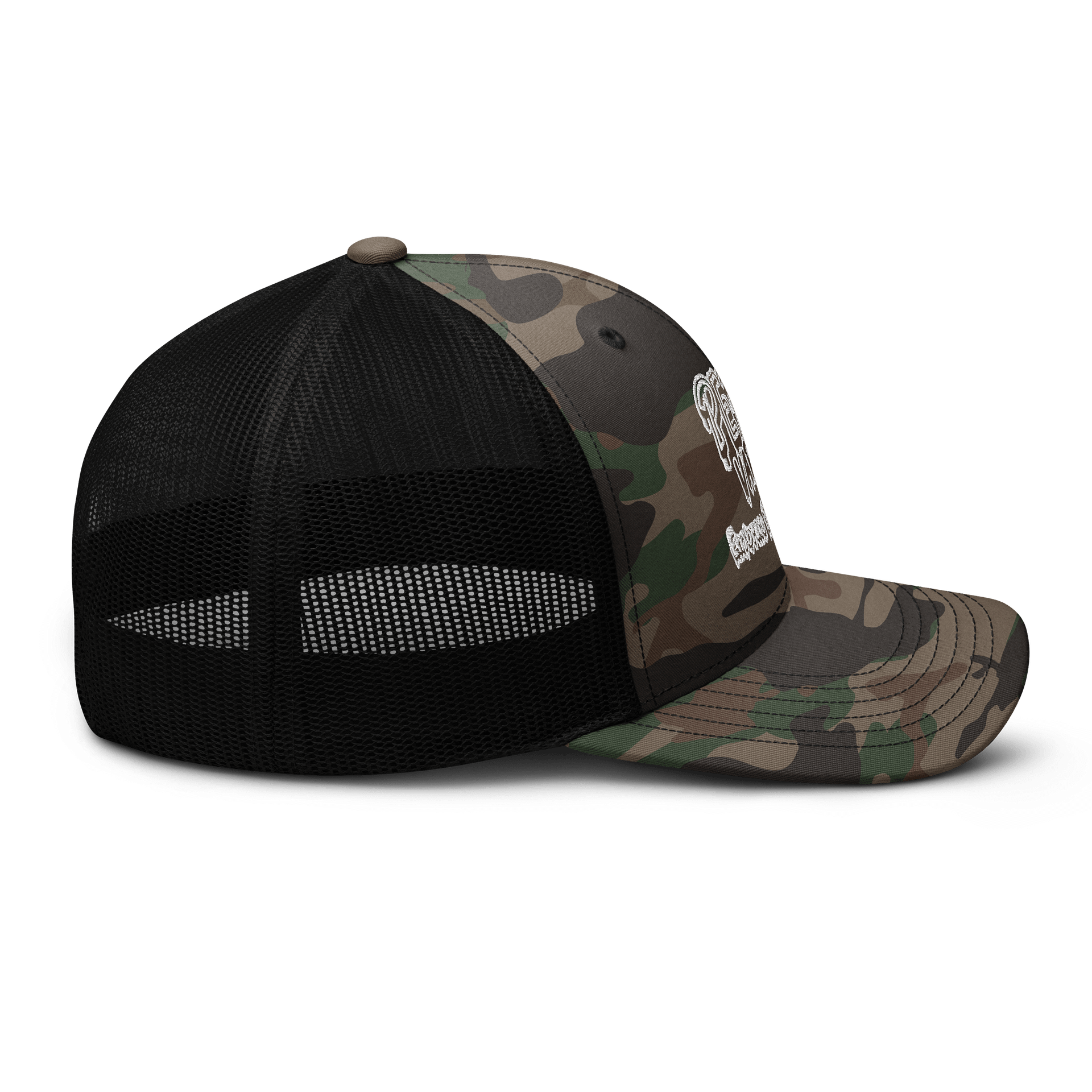 Petty Varcity Camouflage Trucker Hat product image (7)