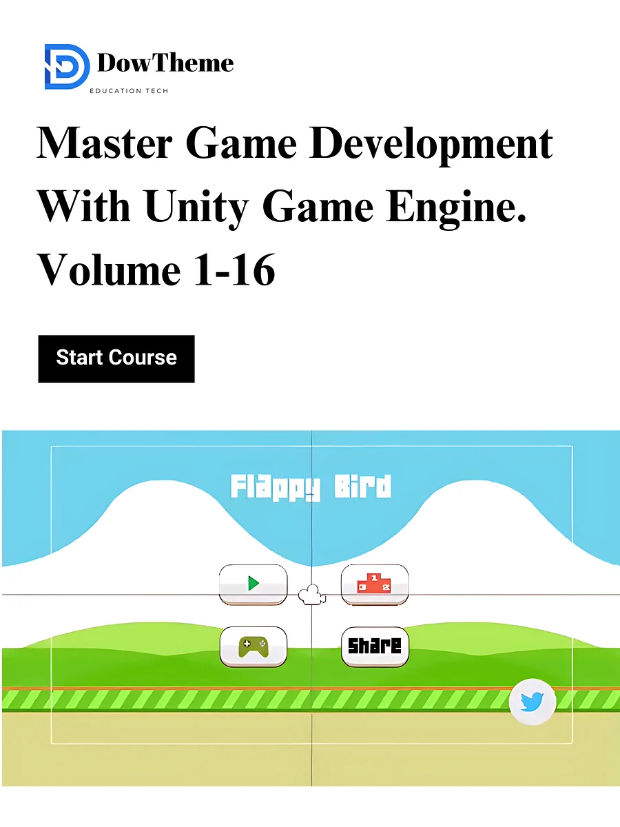 Master Game Development With Unity Game Engine. Volume 1-16 product image (1)