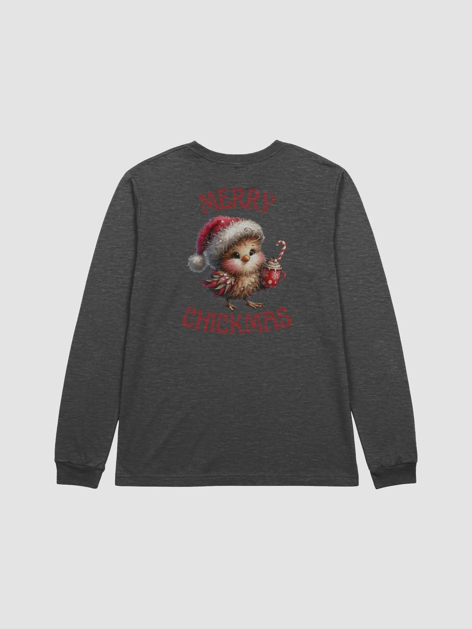 Merry "Chickmas" a cute little Chicken wishing you a Merry Chickmas, product image (2)