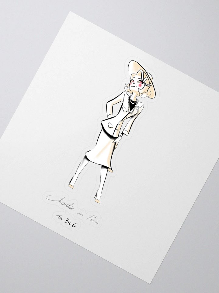 Kiss Cut Stickers - Charlie in Paris product image (5)