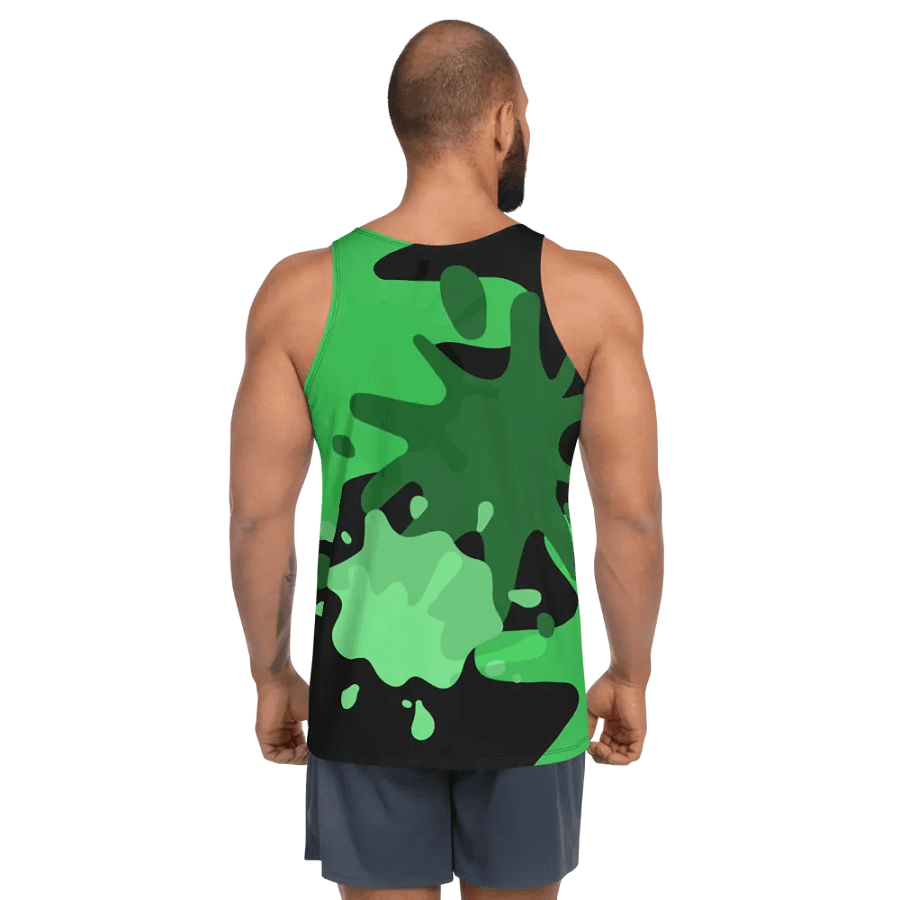 Dark Chaos Splatter Tank - Green product image (6)