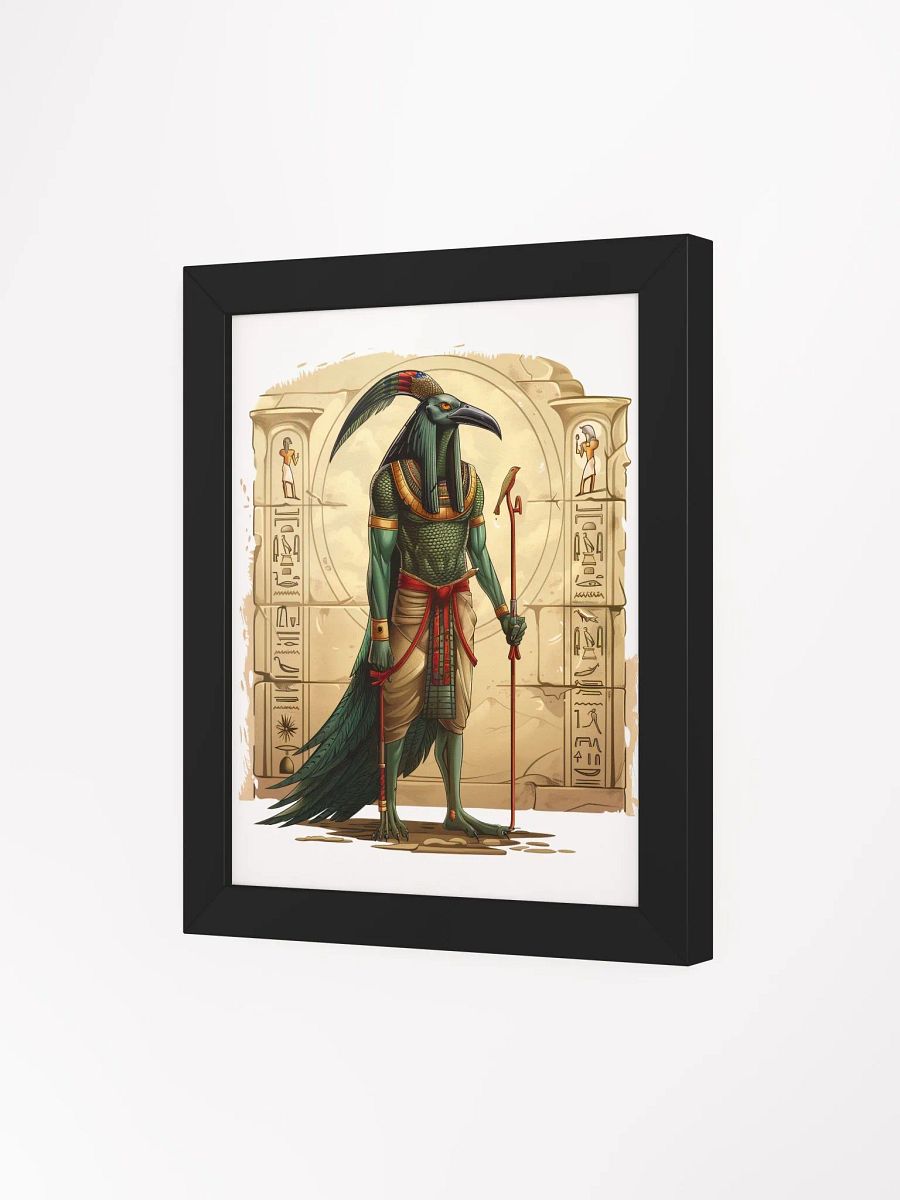 Thoth - The Egyptian God of Wisdom Framed High-Quality Matte Poster product image (14)