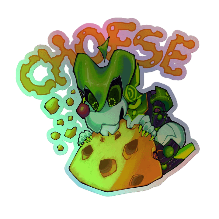 CHOESE CaliRat HOLO sticker product image (3)