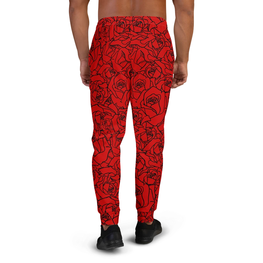 Loads of Roses · red-black joggers product image (2)