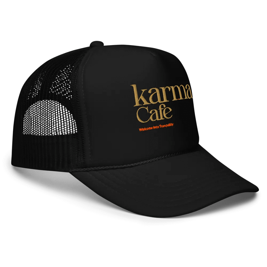 Karma Café Trucker Hat product image (10)