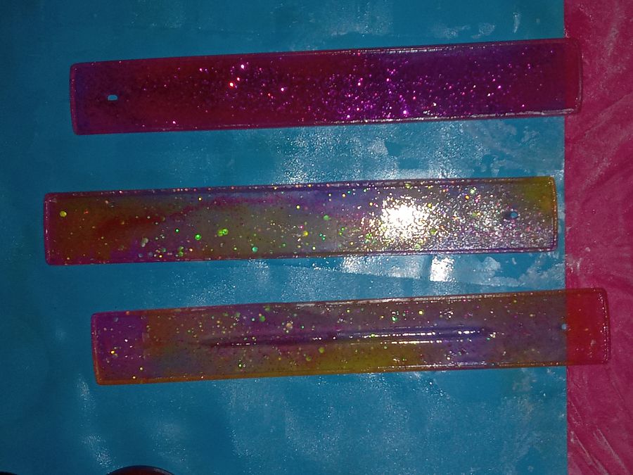 Gold Epoxy Resin Incense Holders product image (4)