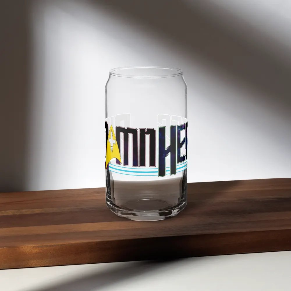 Big Damn Heroes Space Odyssey Can-Shaped Glass product image (5)