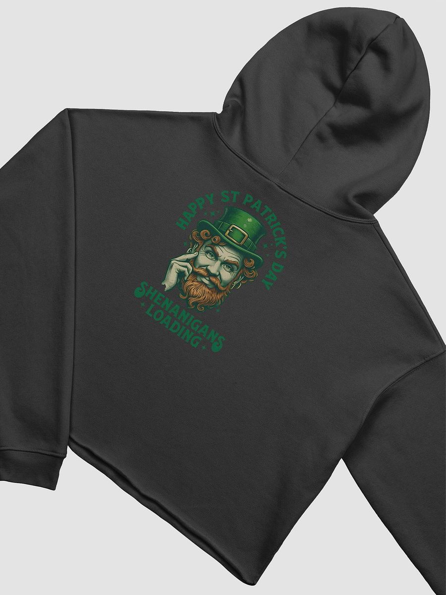 St Patrick's Day Crop Hoodie product image (4)