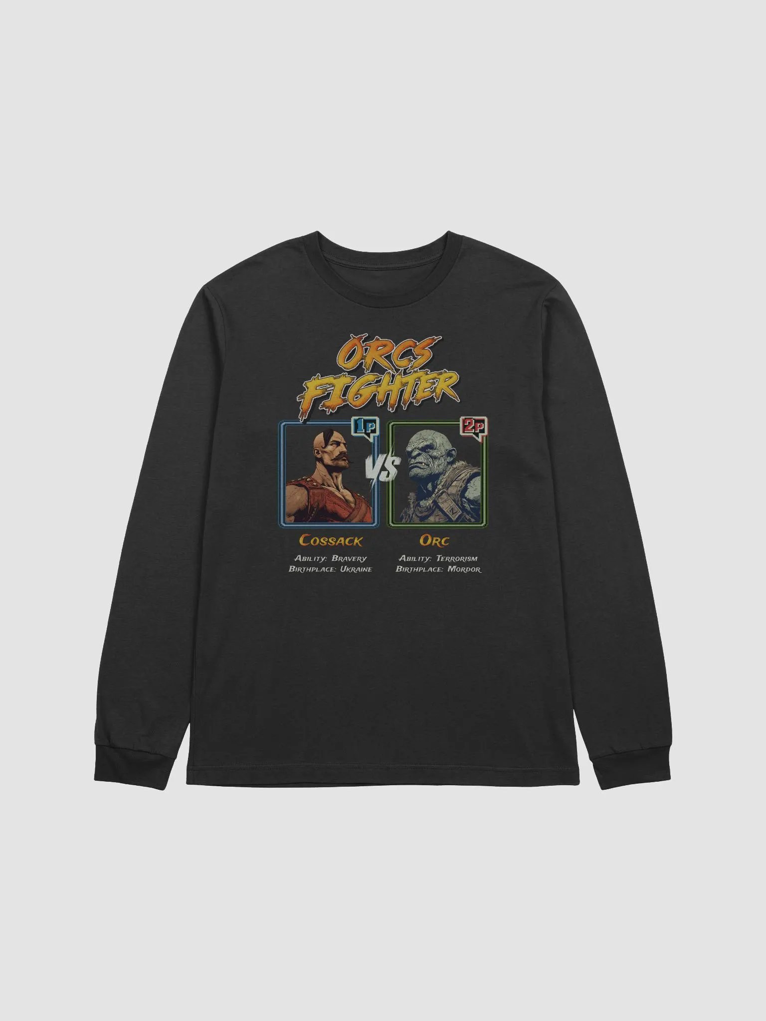 Orcs Fighter Long sleeve product image (1)