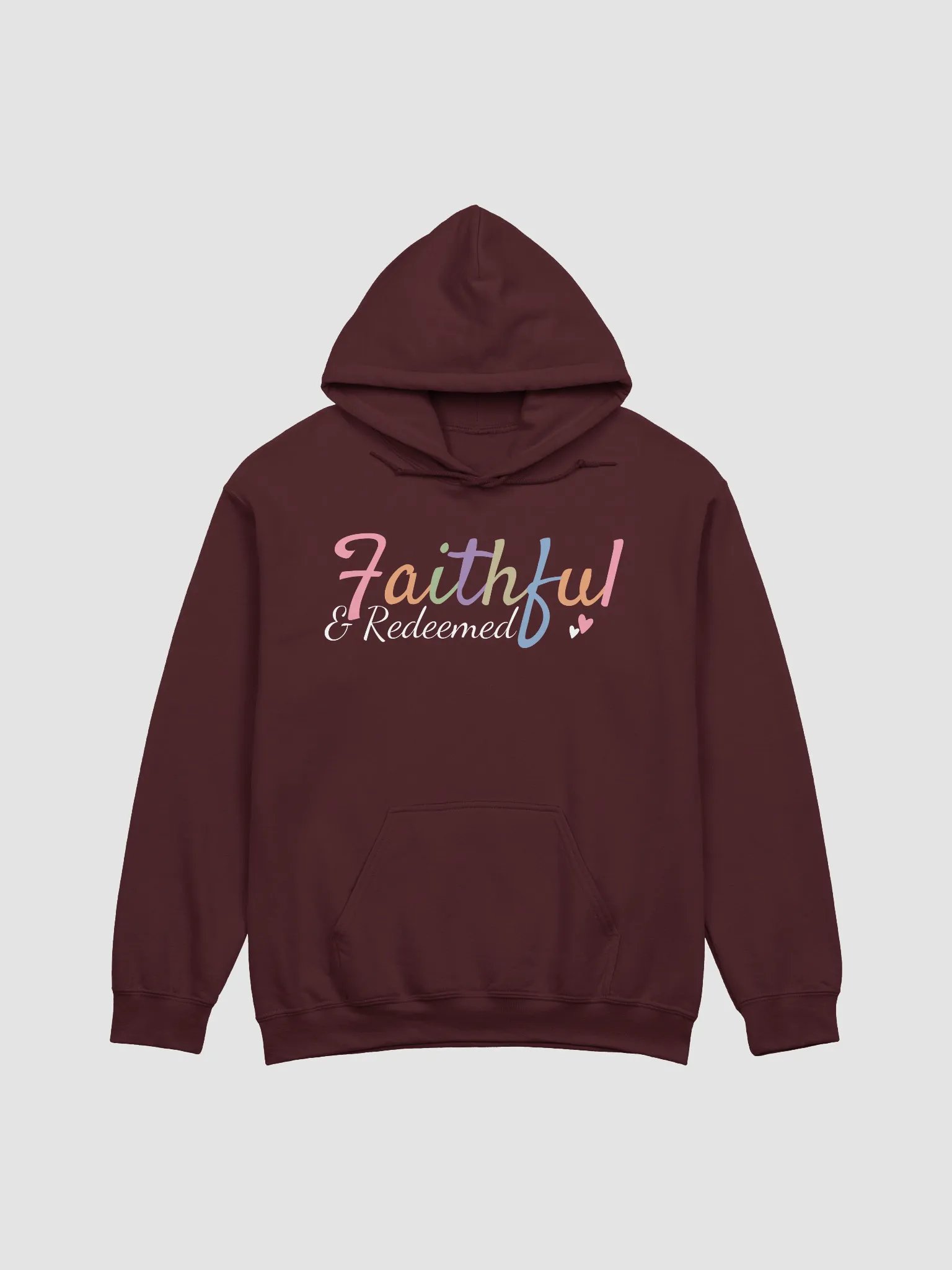 Faithful & Redeemed Gradient Gildan Hoodie product image (3)