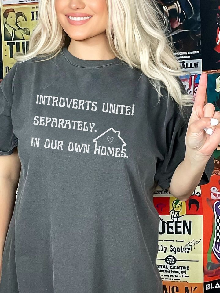 Sarcastic introvert homebody dark T-shirt product image (1)