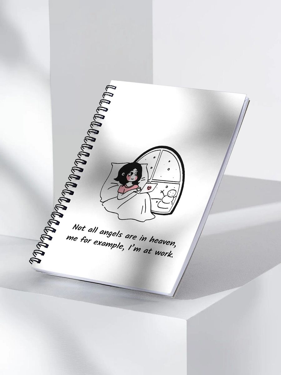 Angels At Work Notebook - 140 dotted pages product image (3)