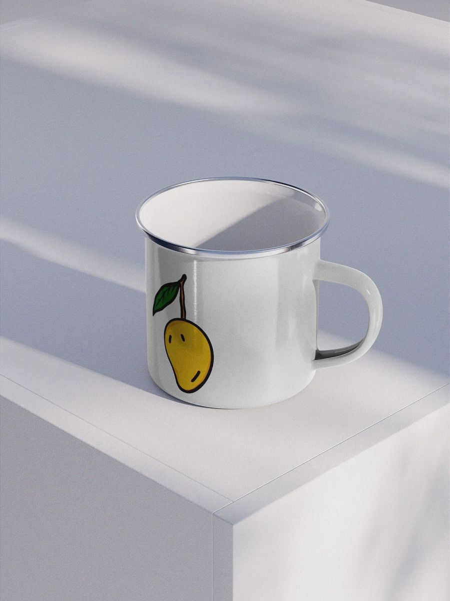 Mango Fruit Yellow Enamel Mug product image (2)