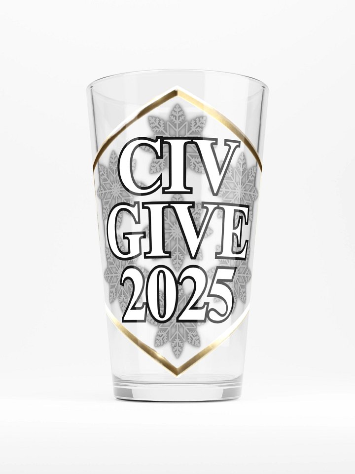 CivGive Pint Glass product image (1)