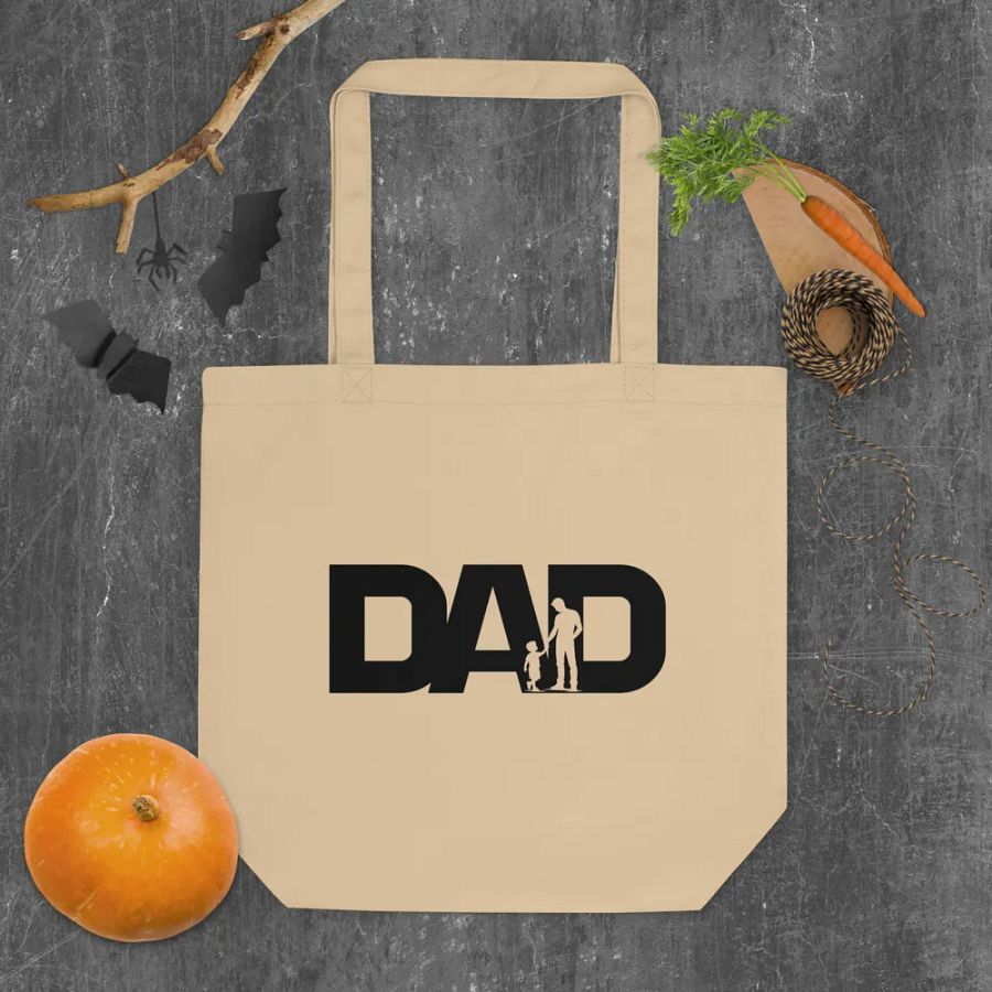 Dad Son Organic Canvas Tote Bag product image (4)