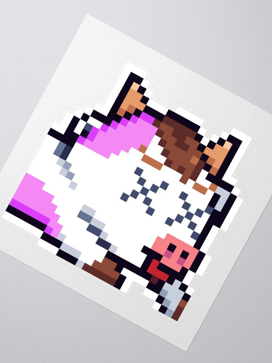 Cow RIP Sticker product image (2)