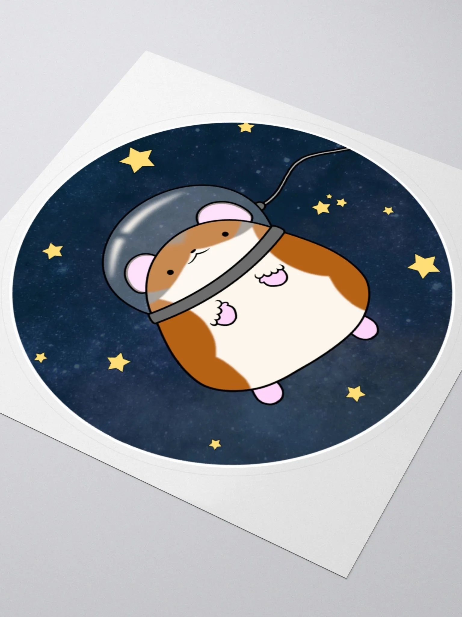 Space Hamster Sticker product image (3)