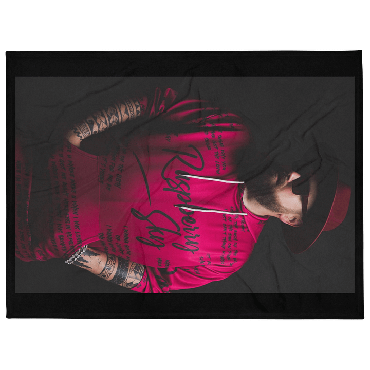 RS "RASPBERRY" Throw Blanket product image (1)