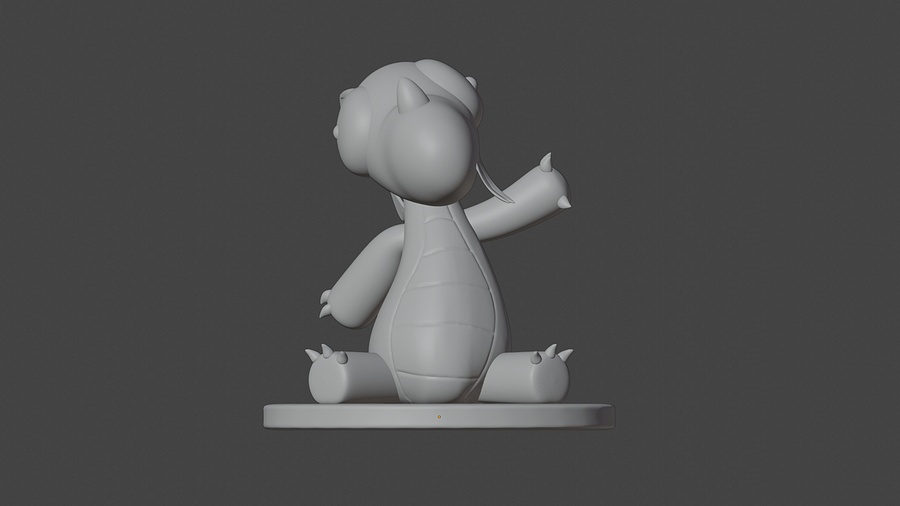 Waving Draco 1.0 3D Print File product image (2)